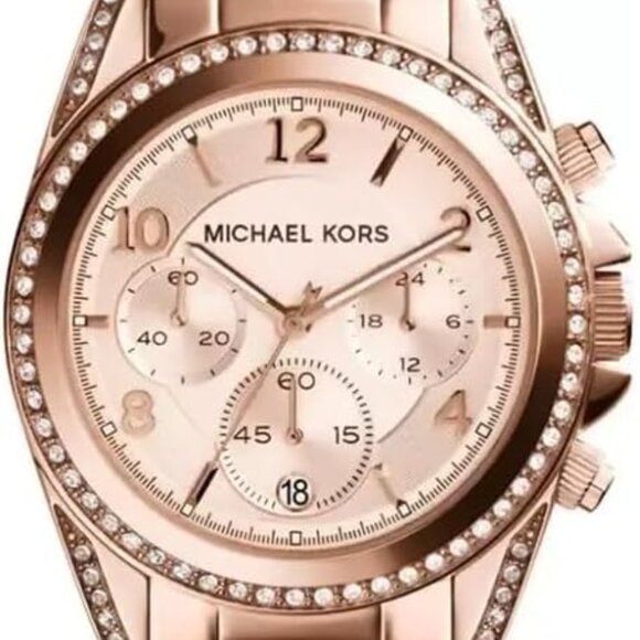 Michael Kors Women's MK5263 Rose Gold Blair Watch - Picture 2 of 4